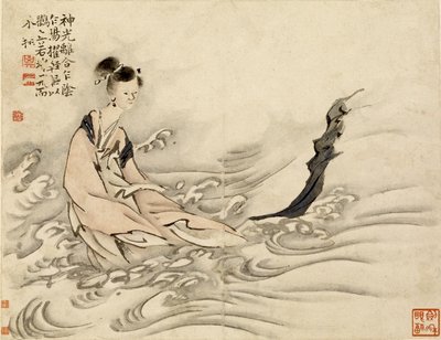 Goddess of the Luo River by Gao Qipei