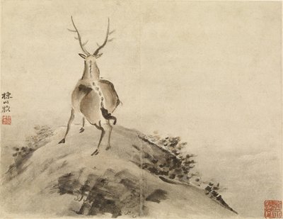 Stag by Gao Qipei