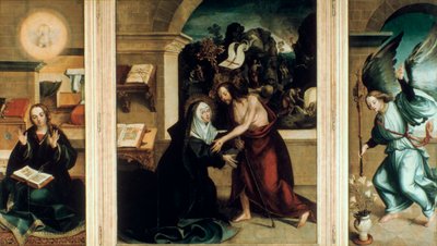Appearance of Christ to the Virgin by Garcia Fernandes