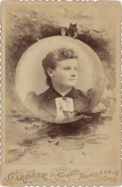 Portrait of a Woman, 1890s by Gardner Studio