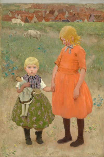 The Sisters, c. 1895 by Gari Melchers