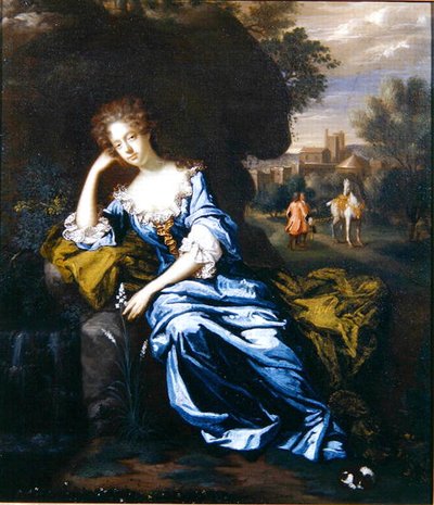 Portrait of Anne Greville by Garret Morphey