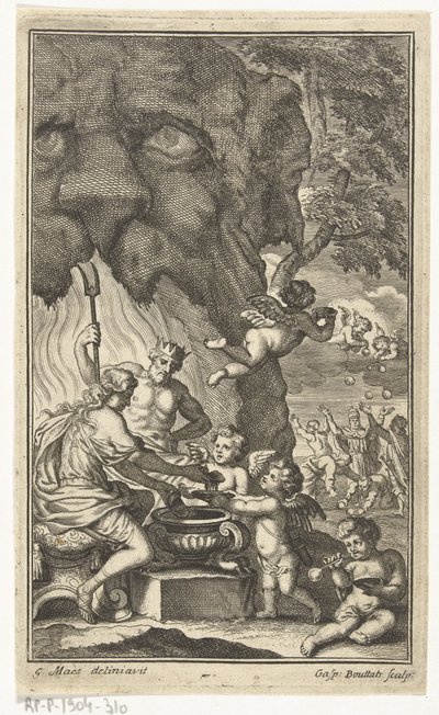 Allegory of the Transience of Life by Gaspar Bouttats