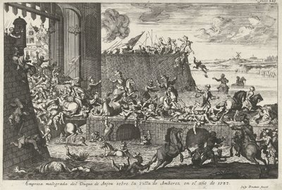 The French Fury in Antwerp, 1583 by Gaspar Bouttats