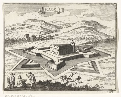 View of Nagykálló by Gaspar Bouttats