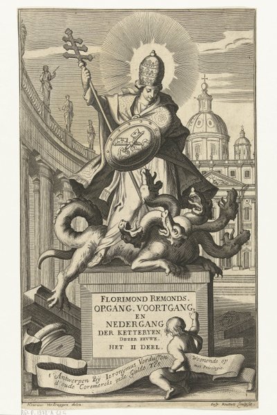 Catholicism Overcomes Heresy by Gaspar Bouttats