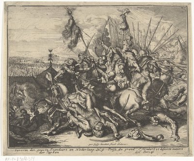Defeat of the Ottoman Army During the Siege of Vienna by Gaspar Bouttats