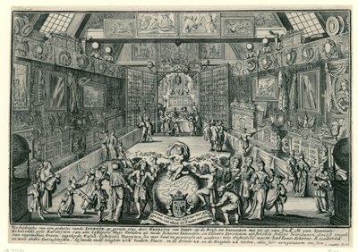 The Lottery of Henricus van Soest in Antwerp by Gaspar Bouttats