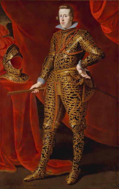 Philip IV (1605–1665) in Parade Armor by Gaspar De Crayer