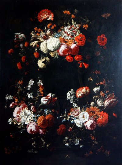 A Flower Piece by Gaspar Pieter II Verbruggen