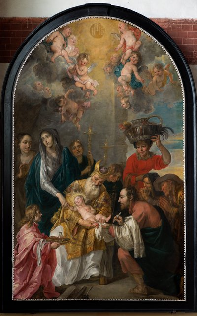 Parish Church (Parochiekerk Sint-Andries). Interior. Painting. Circumcision. by Gaspar De Crayer