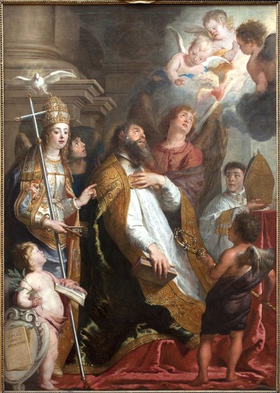 Saint Augustine of Hippo in Ecstasy by Gaspar De Crayer