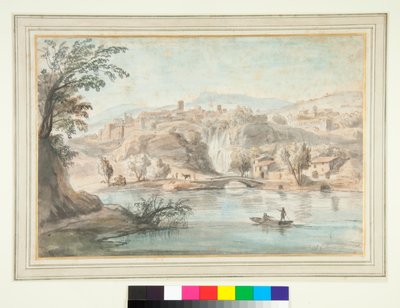 Landscape at Tivoli by Gaspar van Wittel