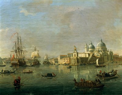 View of Venice with Giudecca and Customs House (detail) by Gaspar van Wittel