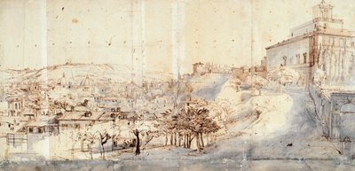 Villa Medici in Rome by Gaspar van Wittel