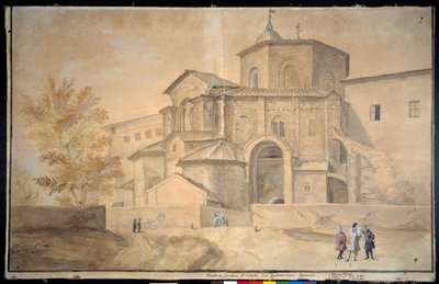Basilica di San Vitale, Ravenna by Gaspar van Wittel