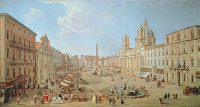 Piazza Navona by Gaspar van Wittel