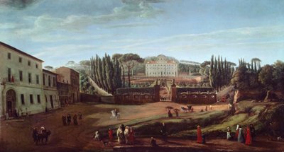 Villa Aldobrandini by Gaspar van Wittel