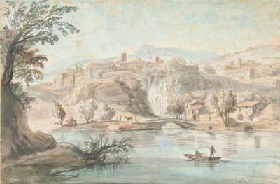 Landscape at Tivoli by Gaspar van Wittel