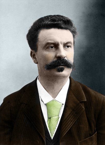 Guy de Maupassant by Nadar by Gaspard Felix Tournachon Nadar