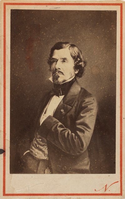 Portrait of Eugene Delacroix 1798-1863, 1858 by Gaspard Félix Nadar