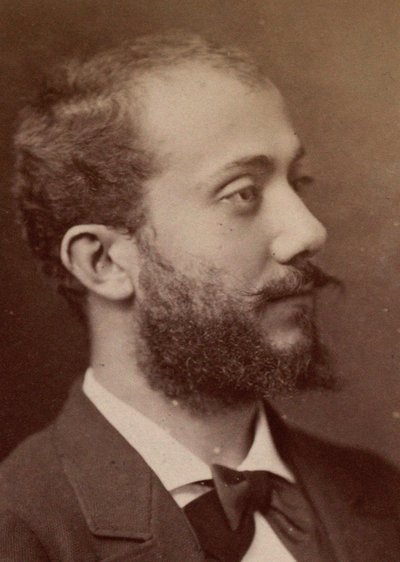 Portrait of the composer Alexandre Luigini, 1900 by Gaspard Félix Nadar