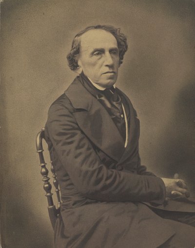 Portrait of the Composer Giacomo Meyerbeer by Gaspard Félix Nadar