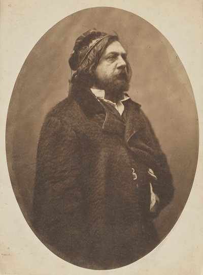 Portrait of the poet Théophile Gautier, ca 1856 by Gaspard Félix Nadar
