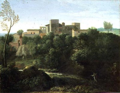 Classical Landscape by Gaspard Poussin Dughet