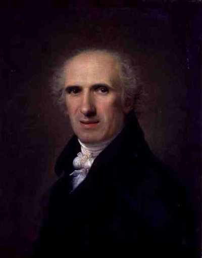 Portrait of Antonio Canova by Gaspare Landi