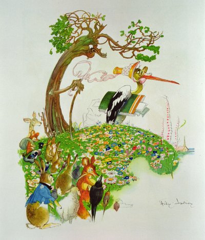 The Hare and the Tortoise, from 