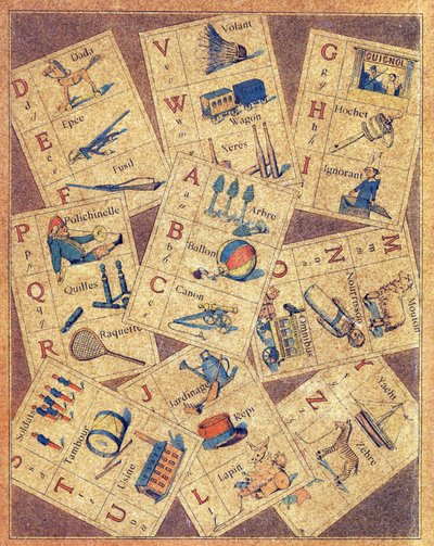 4th Cover of ABC des Joujoux ou Alphabet des Petits by Gaston Quenioux