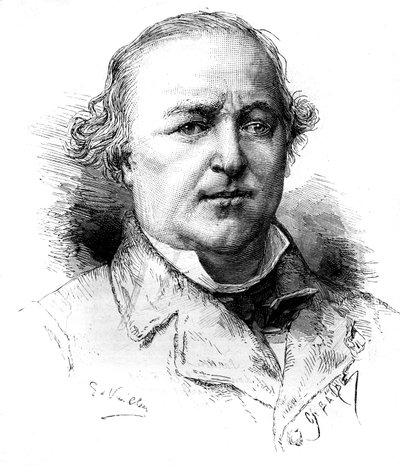 Portrait of Maitre Charles Lachaud (1817-1882), French lawyer by Gaston Vuillier