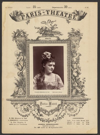 Paris Theatre: Paola Marie by Gaston and Mathieu and Cie.