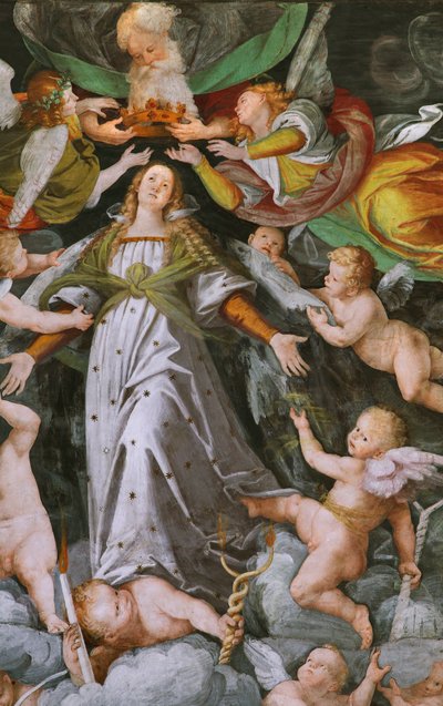 Assumption of the Virgin by Gaudenzio Ferrari