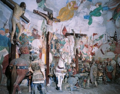 Chapel of Crucifixion by Gaudenzio Ferrari
