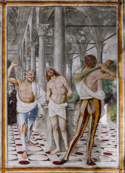 Detail of The Flagellation of Christ, from The life and the Passion of Christ by Gaudenzio Ferrari