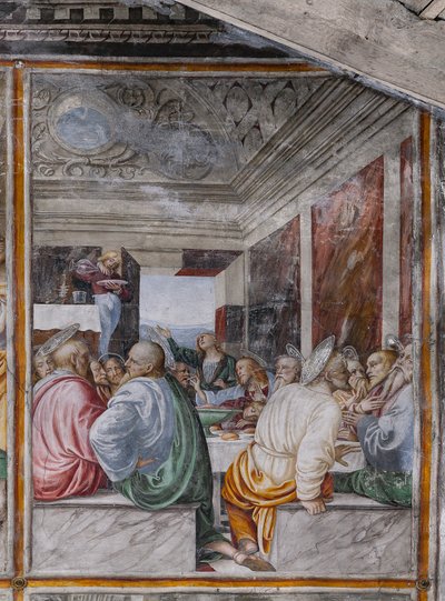 The Last Supper (detail), from The Life and the Passion of Christ by Gaudenzio Ferrari