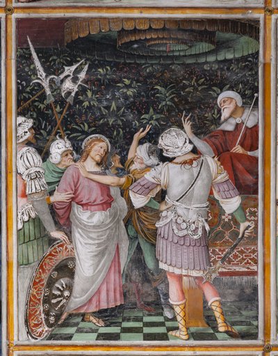 Jesus before King Herod (detail) by Gaudenzio Ferrari