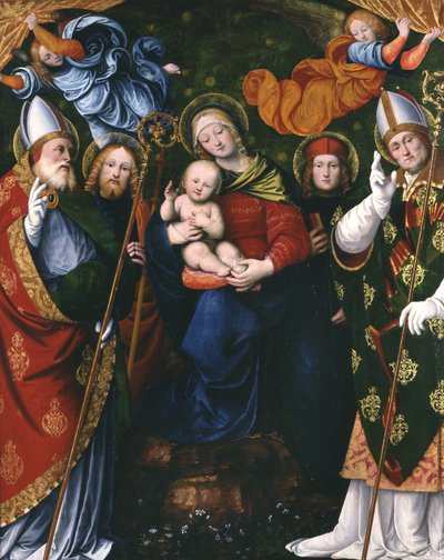 Madonna, Child and Saints by Gaudenzio Ferrari