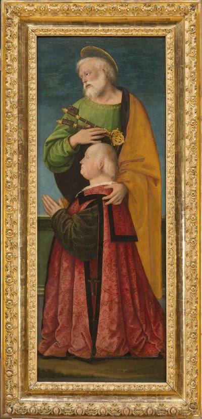 St Peter and a Donor by Gaudenzio Ferrari