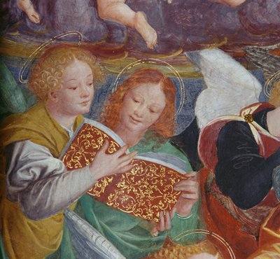 The Concert of Angels, 1534-36 (detail) by Gaudenzio Ferrari