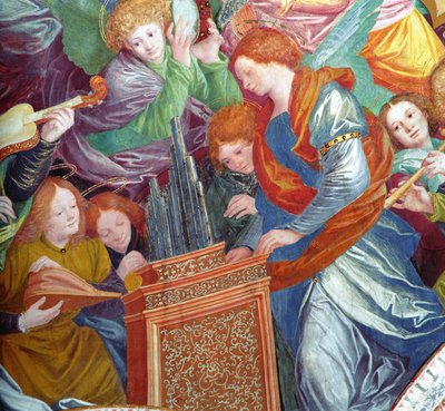 The Concert of Angels, 1534-36 (detail) by Gaudenzio Ferrari