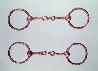 Horse bits, from La Gorge-Meillet, Tene I by Gaulish