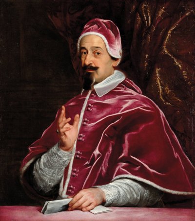 Portrait of Pope Alexander VII by Gaulli