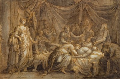 Andromache Mourning the Death of Hector, 1760-63 by Gavin Hamilton