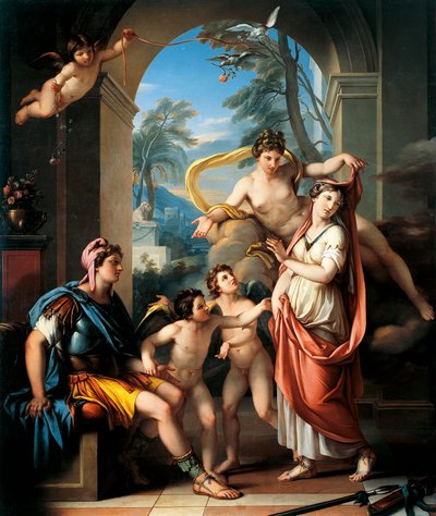 Venus Offering Helen to Paris by Gavin Hamilton
