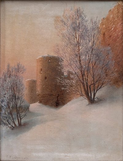 Koporye Fortress by Gavril Pavlovich Kondratenko