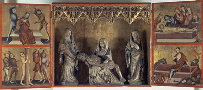 Altarpiece depicting the Lamentation and the Passion of Christ (Altar of St. Elizabeth Thuringia) by Gdansk School