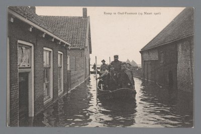 Disaster at Oud-Vossemeer on March 13, 1906 by Gebroeders van Straaten